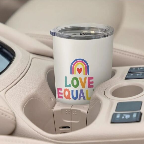 Brand New 17 oz./500 ml Love Equally Insulated Stainless Steel Tumbler - Picture 6 of 13